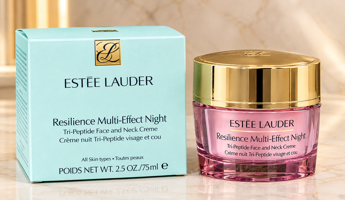 Estée Lauder Resilience Multi-Effect Night Moisturizer Tri-Peptide Face & Neck Creme – 75ml / 2.5 fl oz