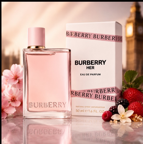 Burberry Her Eau de Parfum for Women, 1.7 oz
