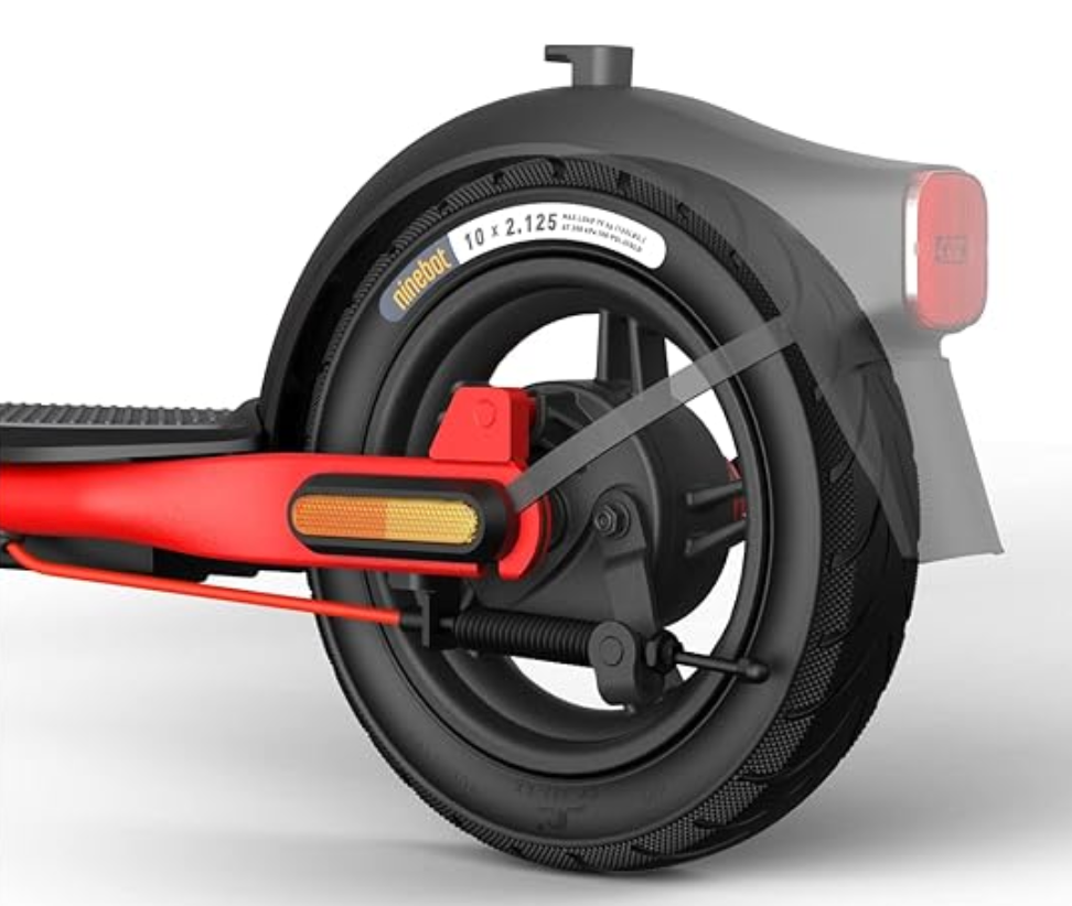 Ninebot Segway Ninebot KickScooter D28E Maximum Speed up to 25 km/h Range up to 28 km full colour LED dashboard display 7650 mAh Battery Capacity 1160 x 1143 x 480 mm, Black Electric Scooter ( No Warranty / Guarantee ) Genuine product