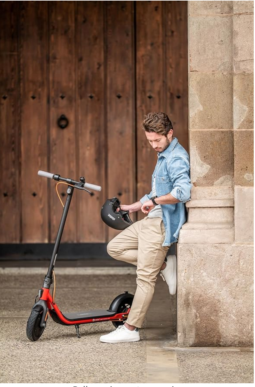 Ninebot Segway Ninebot KickScooter D28E Maximum Speed up to 25 km/h Range up to 28 km full colour LED dashboard display 7650 mAh Battery Capacity 1160 x 1143 x 480 mm, Black Electric Scooter ( No Warranty / Guarantee ) Genuine product