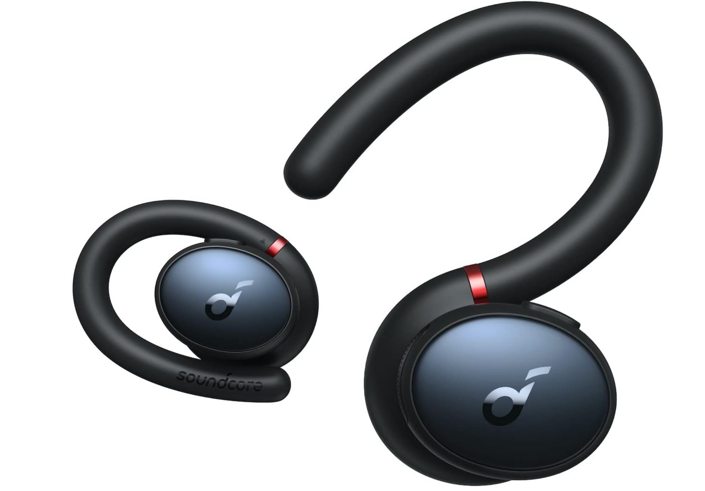 soundcore by Anker Sport X10 Bluetooth 5.2 Headphones for Sports, Rotating Ear Hooks, Deep Bass, IPX7 Water Protection, Sweatproof, 32 Hours Battery (Black) ( No Warranty / Guarantee )