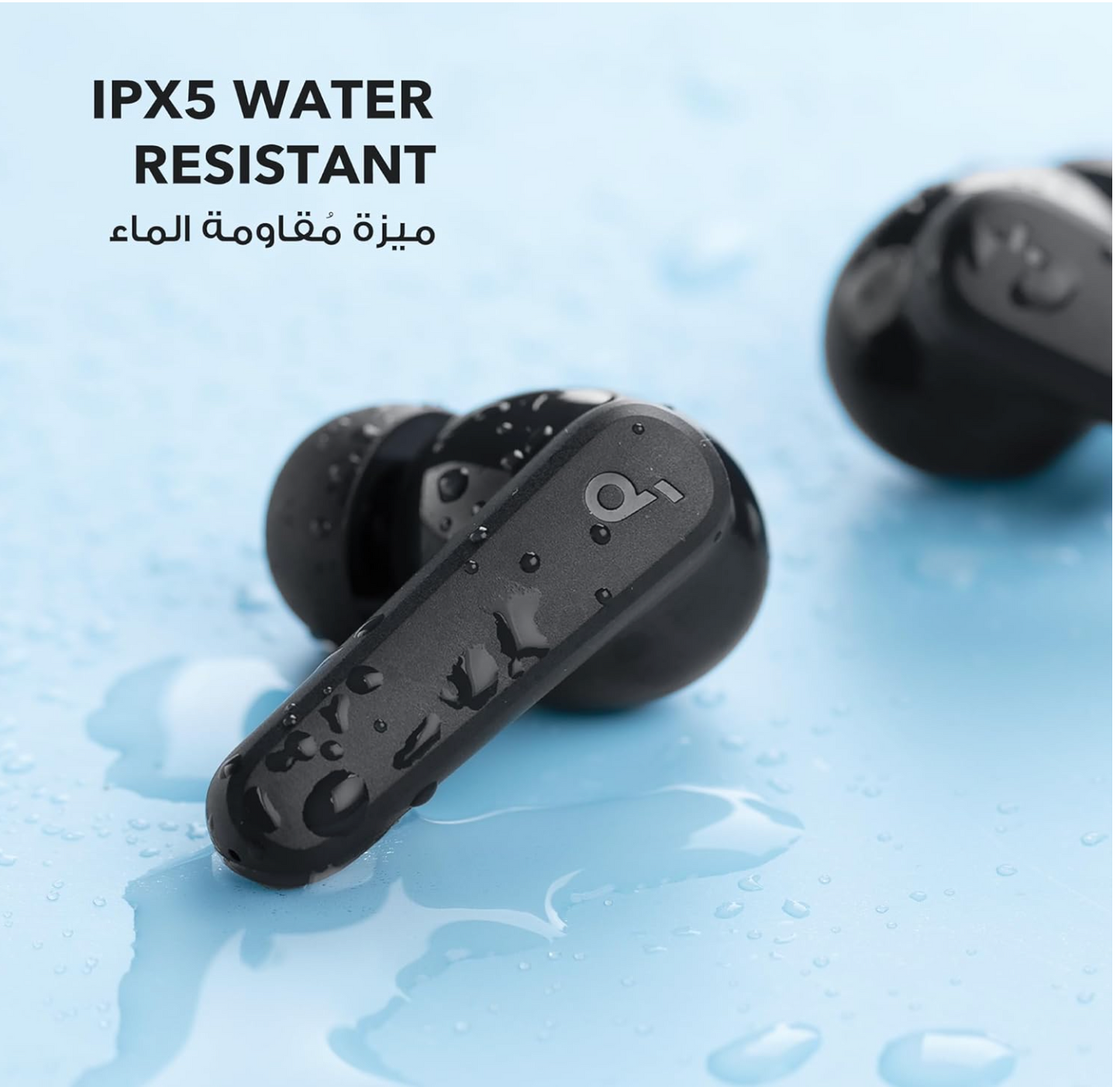 soundcore Anker P20i Bluetooth Earphones, 10mm Drivers with Big Bass True Wireless Earbuds, Bluetooth 5.3, 30H Playtime, IPX5, 2 Mics for AI Clear Calls, 22 Preset EQs, Customization via App ( No warranty / Guarantee )