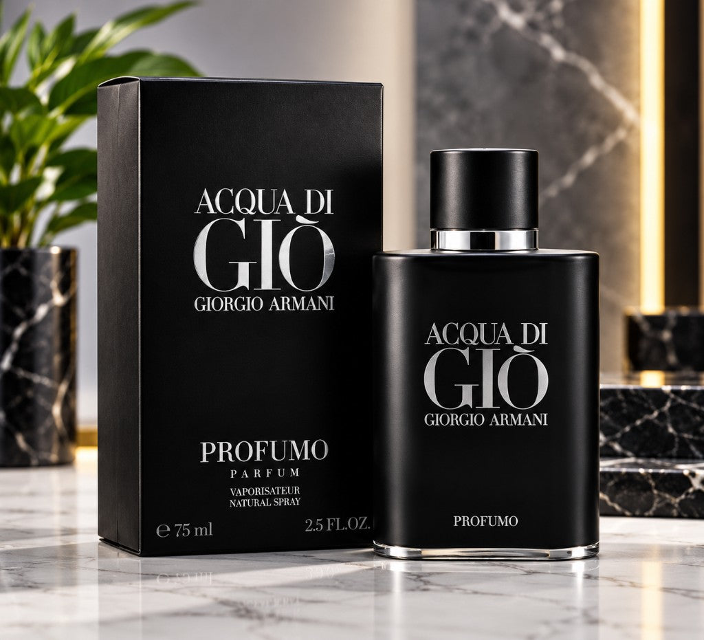 Giorgio Armani Acqua di Giò Profumo Parfum for Men, 2.5 oz