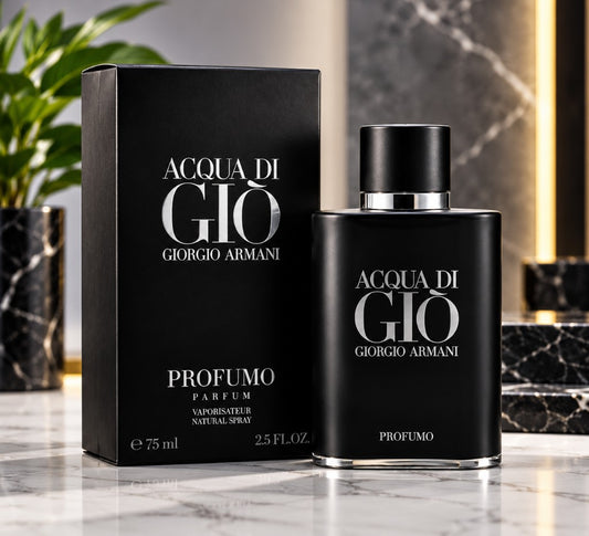Giorgio Armani Acqua di Giò Profumo Parfum for Men, 2.5 oz