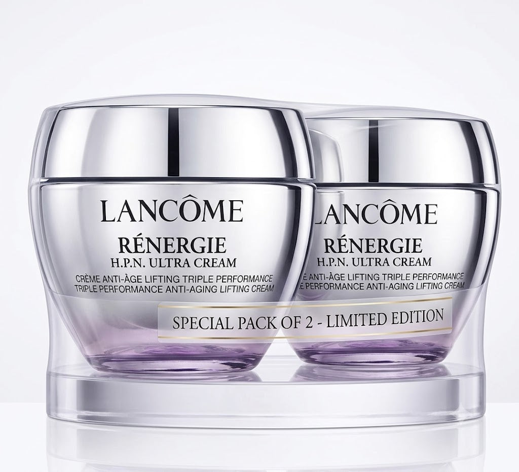 Lancôme Rénergie H.P.N. Ultra Cream Triple Performance Anti-Aging Lifting Face Cream – 50ml / 1.69 fl oz – Special Pack of 2