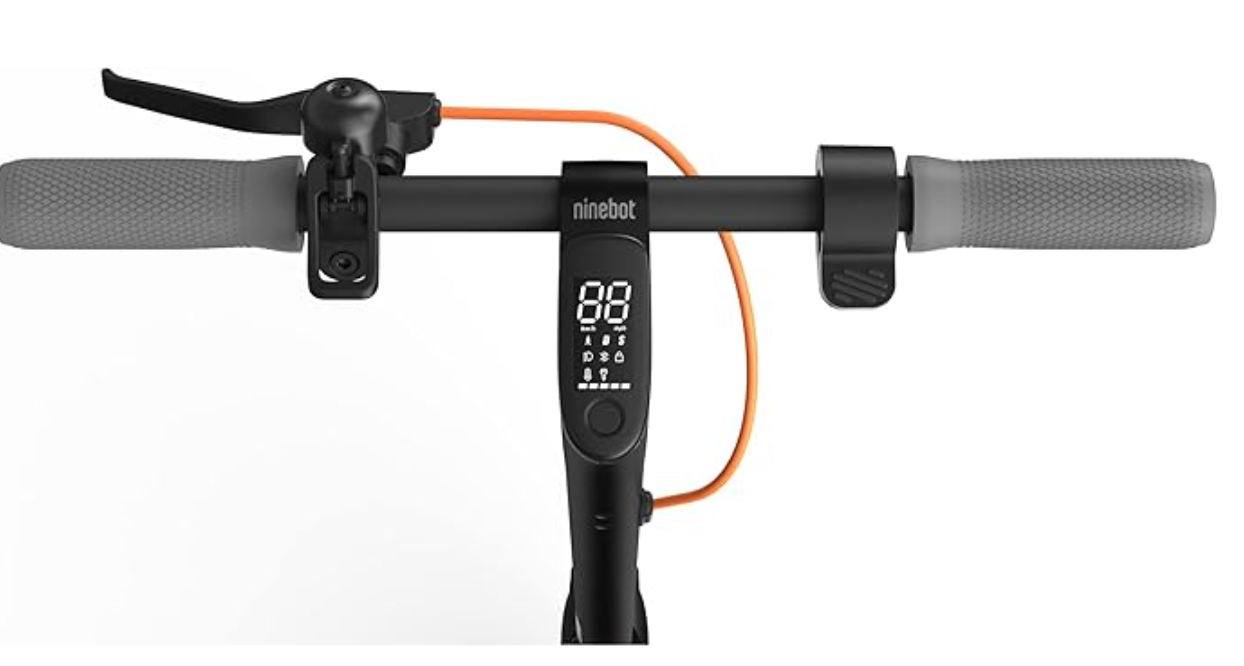 Ninebot Segway Ninebot KickScooter D28E Maximum Speed up to 25 km/h Range up to 28 km full colour LED dashboard display 7650 mAh Battery Capacity 1160 x 1143 x 480 mm, Black Electric Scooter ( No Warranty / Guarantee ) Genuine product