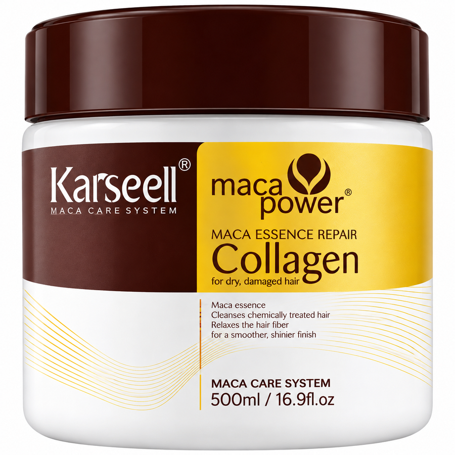 Karseell Maca Power Collagen Hair Care Treatment – 500ml / 16.9 fl oz