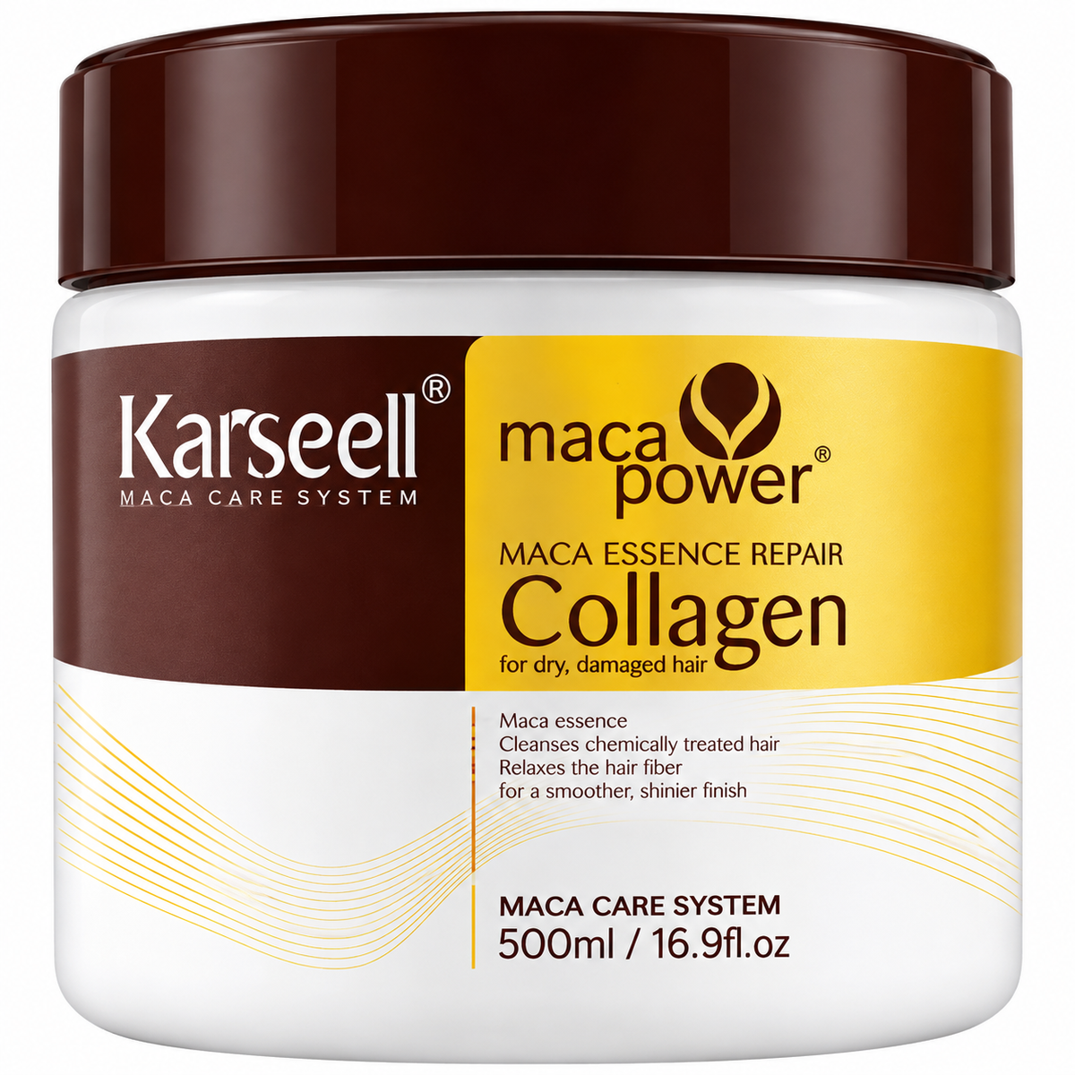 Karseell Maca Power Collagen Hair Care Treatment – 500ml / 16.9 fl oz