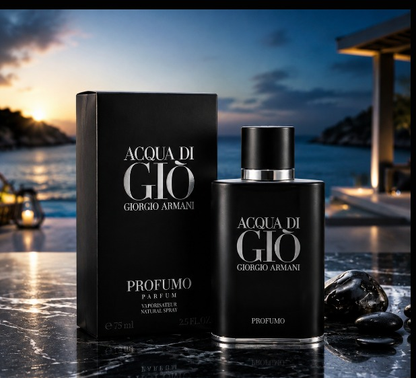 Giorgio Armani Acqua di Giò Profumo Parfum for Men, 2.5 oz