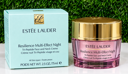 Estée Lauder Resilience Multi-Effect Night Moisturizer Tri-Peptide Face & Neck Creme – 75ml / 2.5 fl oz