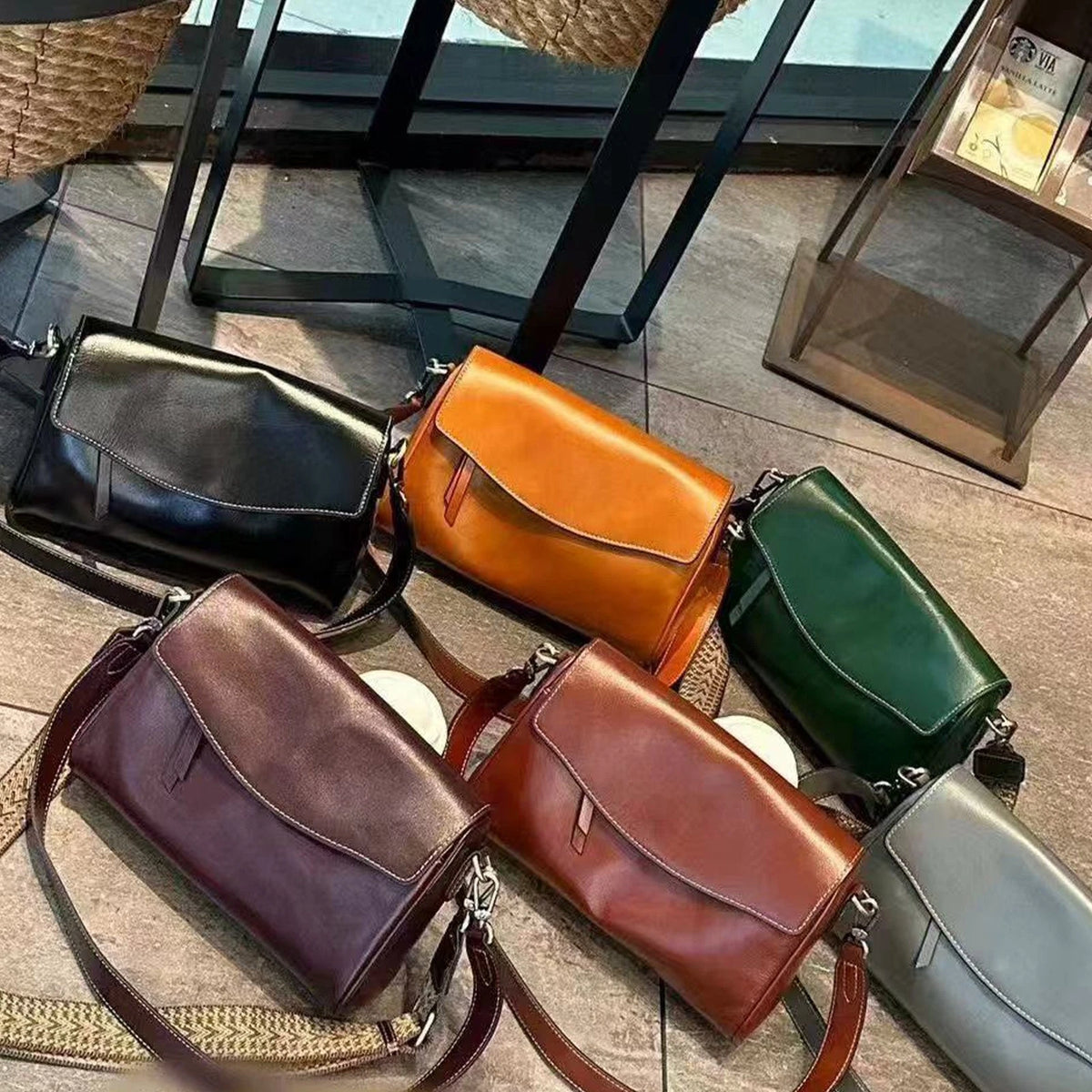 Purse and Handbag Women Genuine Leather Tote Bags Crossbody Shoulder Bag Satchel
